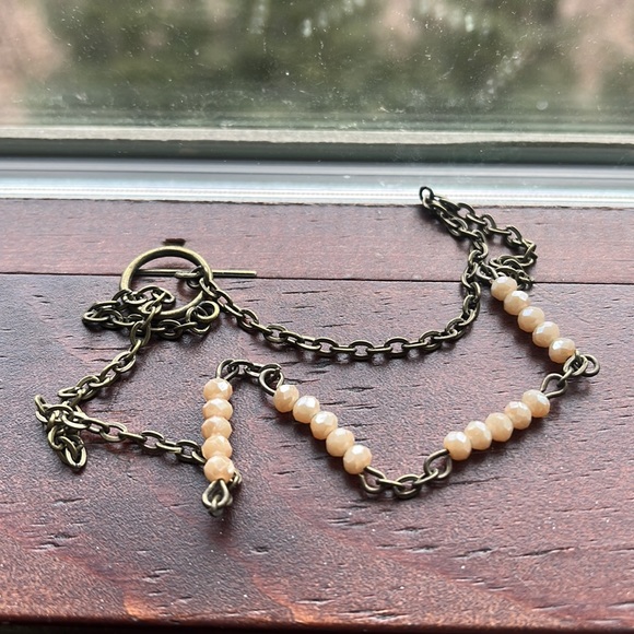 Handmade crystal necklace - Picture 2 of 5